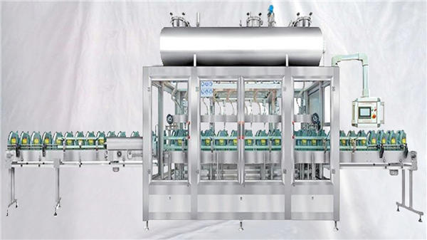 tömegmérő rotációs töltőgép kenőolajhoz 