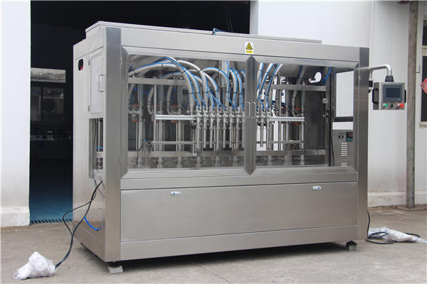 Teljesen automatikus méz feltöltő gép palackban 