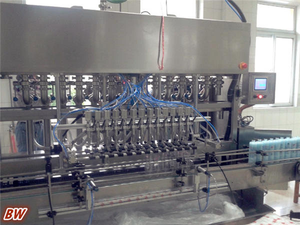 8 fejű lekvár töltőgép 