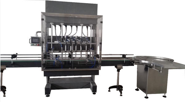 Automatikus palackfehérítő töltőgép