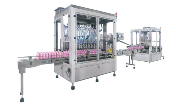 Teljesen automatikus folyékony szappan tisztító sampon töltő gép