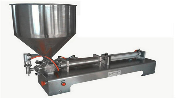 Egyfejű félig automatikus függőleges paszta töltőgép 